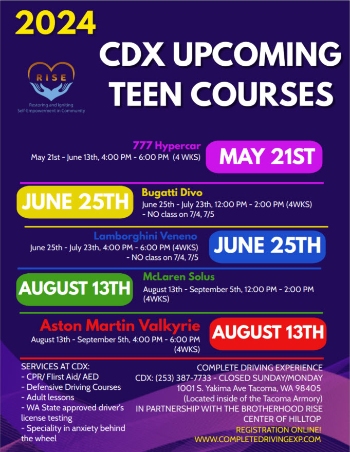 Flyer image of the Teen 2024 Course