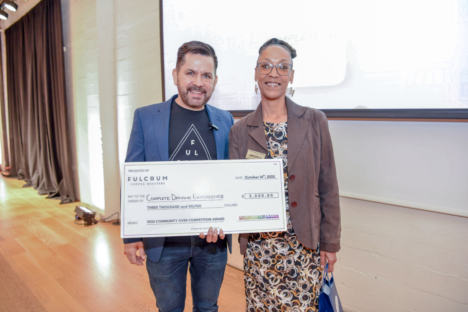 2025 COMMUNITY OVER COMPETITION AWARD