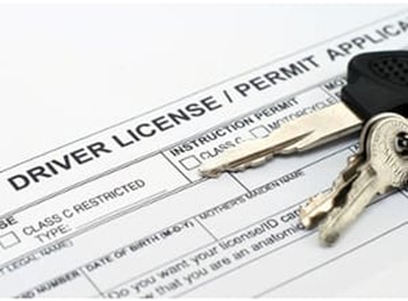 Visual guide related to obtaining a driving permit